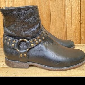 Frye Philip Studded Harness Boot